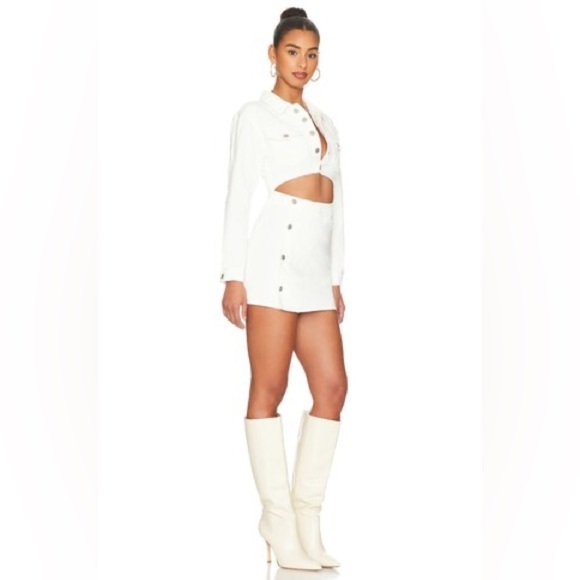 Superdown mika button front dress size XS BNWT - Picture 2 of 8